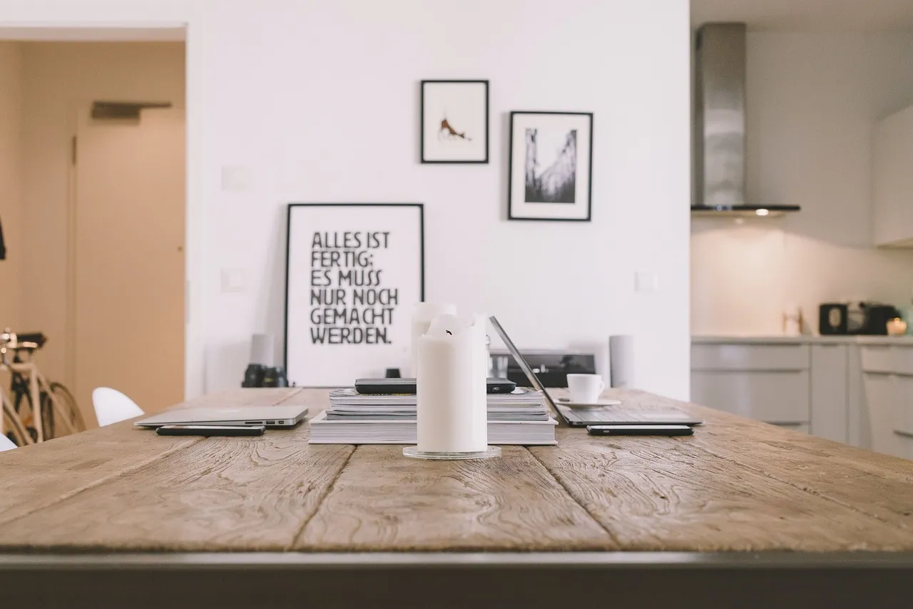 A laptop on a kitchen table at home, as Victoria's work from home bill stalls